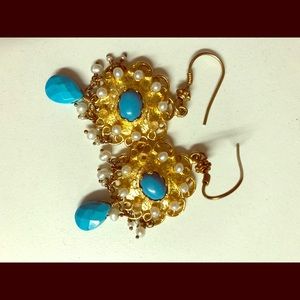 Turquoise earrings!